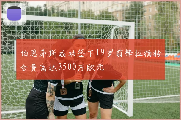 伯恩茅斯成功签下19岁前锋拉扬转会费高达3500万欧元